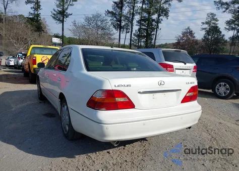 2003 Lexus Ls 430 from USA, damaged, VIN JTHBN30F330100032